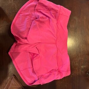 lululemon athletica Pink Athletic Shorts